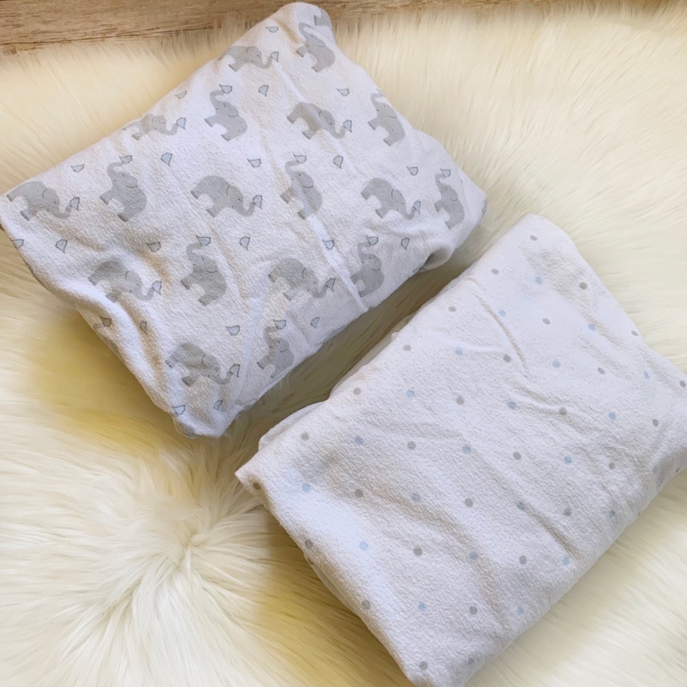 Swaddle Designs 2 Fitted Crib Sheets